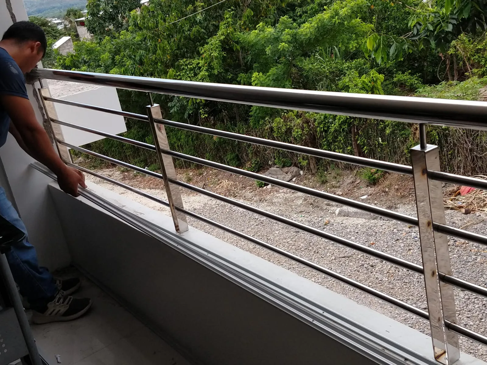 Acero - Instalación Baranda