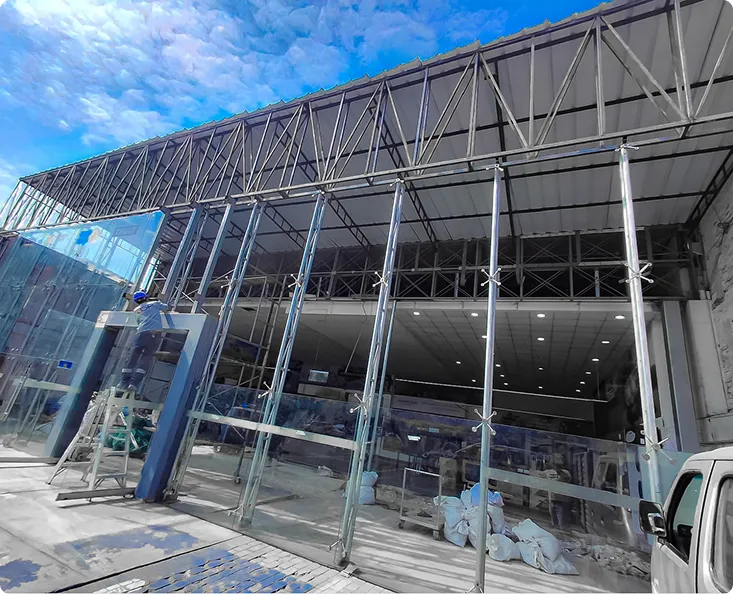 Trabajos de metal mecánica en estructura